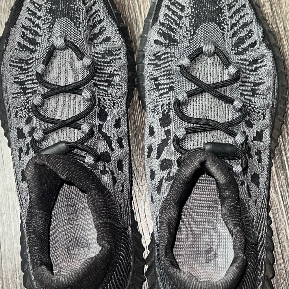 Yeezy Black and Gray Sneakers